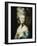 Woman in Blue, Portrait of the Duchess of Beaufort-Thomas Gainsborough-Framed Giclee Print