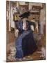 Woman in Blue-Edouard Vuillard-Mounted Giclee Print