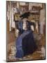 Woman in Blue-Edouard Vuillard-Mounted Giclee Print