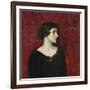 Woman In Brown-William Bruce Ellis Ranken-Framed Giclee Print