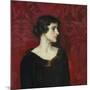 Woman In Brown-William Bruce Ellis Ranken-Mounted Giclee Print