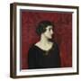 Woman In Brown-William Bruce Ellis Ranken-Framed Giclee Print