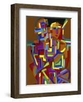 Woman in Color-Diana Ong-Framed Giclee Print