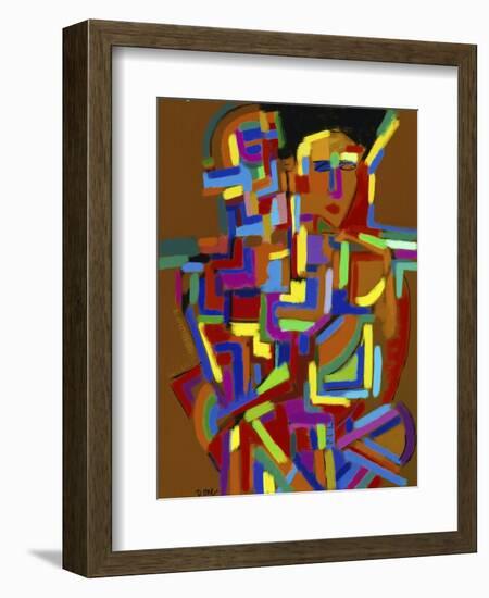 Woman in Color-Diana Ong-Framed Giclee Print