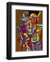 Woman in Color-Diana Ong-Framed Giclee Print