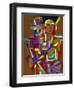 Woman in Color-Diana Ong-Framed Giclee Print