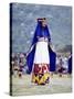 Woman in Costume for Inti Raimi Festival of the Incas, Cusco, Peru-Jim Zuckerman-Stretched Canvas