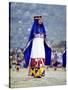 Woman in Costume for Inti Raimi Festival of the Incas, Cusco, Peru-Jim Zuckerman-Stretched Canvas