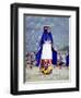 Woman in Costume for Inti Raimi Festival of the Incas, Cusco, Peru-Jim Zuckerman-Framed Premium Photographic Print