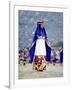 Woman in Costume for Inti Raimi Festival of the Incas, Cusco, Peru-Jim Zuckerman-Framed Photographic Print