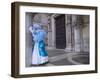 Woman in Costume For the Annual Carnival Festival, Burano Island, Venice, Italy-Jim Zuckerman-Framed Photographic Print