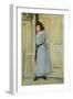 Woman in Doorway, 1904-null-Framed Art Print