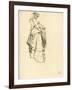 Woman in Dress from Behind, C. 1872-1875-Ilya Efimovich Repin-Framed Giclee Print