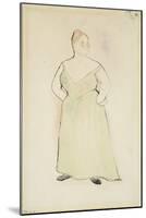 Woman in Evening Dress, 1912-Charles Demuth-Mounted Giclee Print