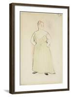 Woman in Evening Dress, 1912-Charles Demuth-Framed Giclee Print