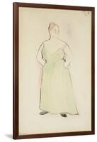 Woman in Evening Dress, 1912-Charles Demuth-Framed Giclee Print