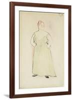 Woman in Evening Dress, 1912-Charles Demuth-Framed Giclee Print