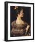 Woman in Evening Gown-Romà Ribera-Framed Giclee Print