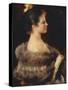 Woman in Evening Gown-Romà Ribera-Stretched Canvas