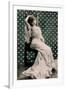 Woman in Fancy Gown-null-Framed Art Print