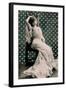 Woman in Fancy Gown-null-Framed Art Print