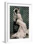 Woman in Fancy Gown-null-Framed Art Print