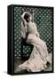 Woman in Fancy Gown-null-Framed Stretched Canvas
