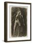 Woman in Fantastic Medieval Costume-Rodolphe Bresdin-Framed Giclee Print