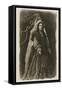 Woman in Fantastic Medieval Costume-Rodolphe Bresdin-Framed Stretched Canvas