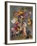 Woman in Flowers, 1904-Odilon Redon-Framed Giclee Print