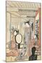 Woman in Front of Mirror-Katsukawa Shunsho-Mounted Giclee Print