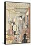 Woman in Front of Mirror-Katsukawa Shunsho-Framed Stretched Canvas