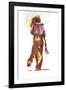 Woman in Gold-Hazel Soan-Framed Giclee Print