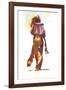 Woman in Gold-Hazel Soan-Framed Giclee Print