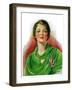 "Woman in Green,"March 23, 1929-William Haskell Coffin-Framed Giclee Print