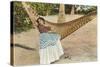 Woman in Hammock, Tehuantepec, Mexico-null-Stretched Canvas