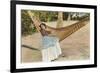 Woman in Hammock, Tehuantepec, Mexico-null-Framed Premium Giclee Print