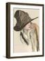 Woman in Hat-null-Framed Art Print