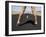 Woman in High Heels on Empty Road, Death Valley National Park, California-Angelo Cavalli-Framed Photographic Print