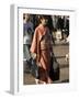 Woman in Kimono, Shibuya, Tokyo, Japan-Christian Kober-Framed Photographic Print