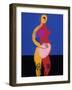 Woman in Labor-Diana Ong-Framed Giclee Print