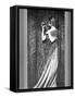 Woman in Long Gown Holding a Pomegranate-Zaida Ben-Yusuf-Framed Stretched Canvas