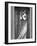 Woman in Long Gown Holding a Pomegranate-Zaida Ben-Yusuf-Framed Photographic Print