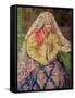 Woman in Old Russian Dress, 1916-Ivan Semyonovich Kulikov-Framed Stretched Canvas