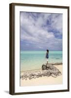 Woman in Paradise-GDVCOM-Framed Photographic Print