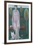 Woman in Park-Ruth Addinall-Framed Giclee Print