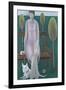 Woman in Park-Ruth Addinall-Framed Giclee Print