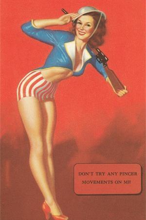 Vintage Pin Up Girl