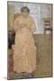 Woman in Pink Dress, Um 1900-1904-Édouard Vuillard-Mounted Giclee Print