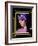 Woman In Purple Hat Frame 3-Art Deco Designs-Framed Giclee Print